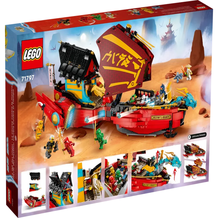 LEGO 71797 Ninjago Destiny's Bounty-Race Against Time (1739 Pieces
