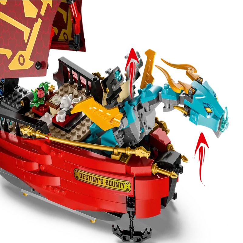 LEGO 71797 Ninjago Destiny's Bounty-Race Against Time (1739 Pieces)