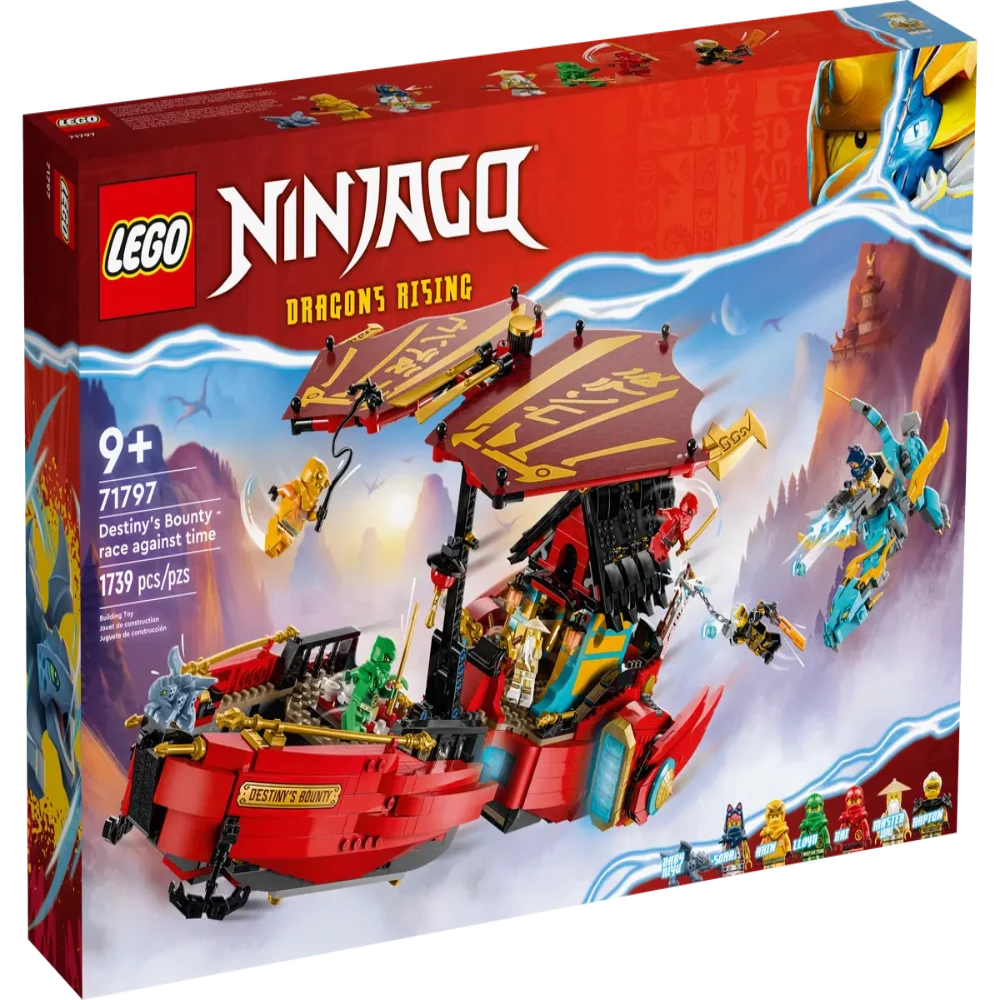 LEGO 71797 Ninjago Destiny's Bounty-Race Against Time (1739 Pieces ...