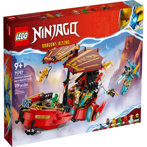 LEGO 71797 Ninjago Destiny's Bounty-Race Against Time (1739 Pieces)-Construction-LEGO-Toycra