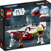 LEGO 75333 Star Wars Obi-Wan Kenobi’s Jedi Starfighter - 282 Pieces