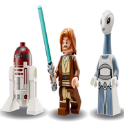 LEGO 75333 Star Wars Obi-Wan Kenobi’s Jedi Starfighter - 282 Pieces