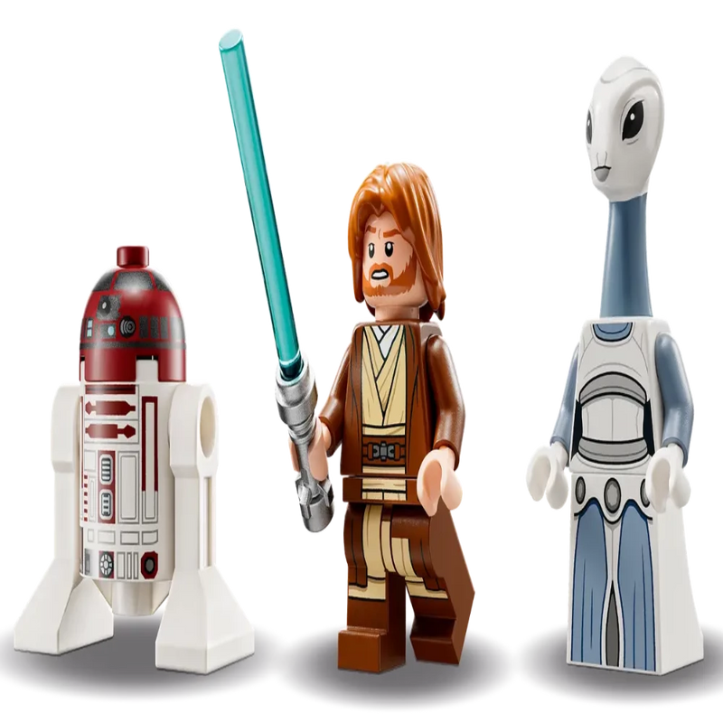 LEGO 75333 Star Wars Obi-Wan Kenobi’s Jedi Starfighter - 282 Pieces