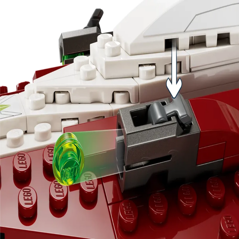 LEGO 75333 Star Wars Obi-Wan Kenobi’s Jedi Starfighter - 282 Pieces