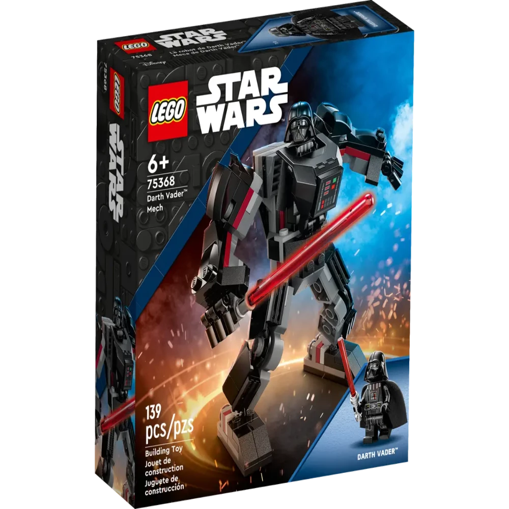 LEGO 75368 Star Wars Darth Vader Mech - 139 Pieces — Toycra