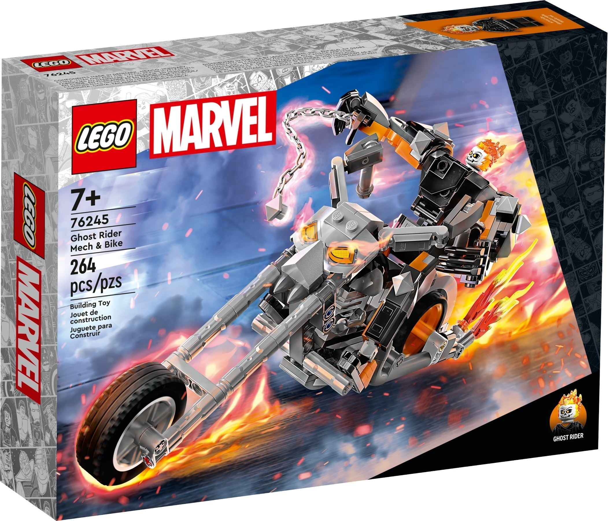 LEGO 76245 Super Heroes Ghost Rider Mech & Bike | Buy Online at Toycra