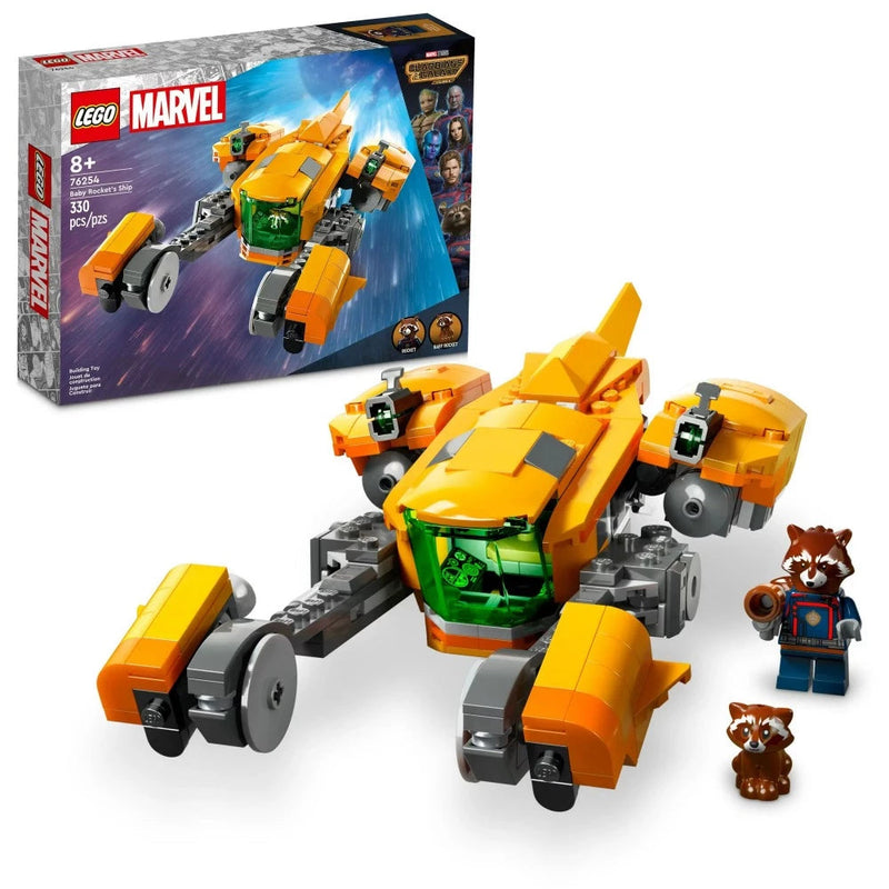 LEGO 76254 Marvel Baby Rocket's Ship (330 Pieces)