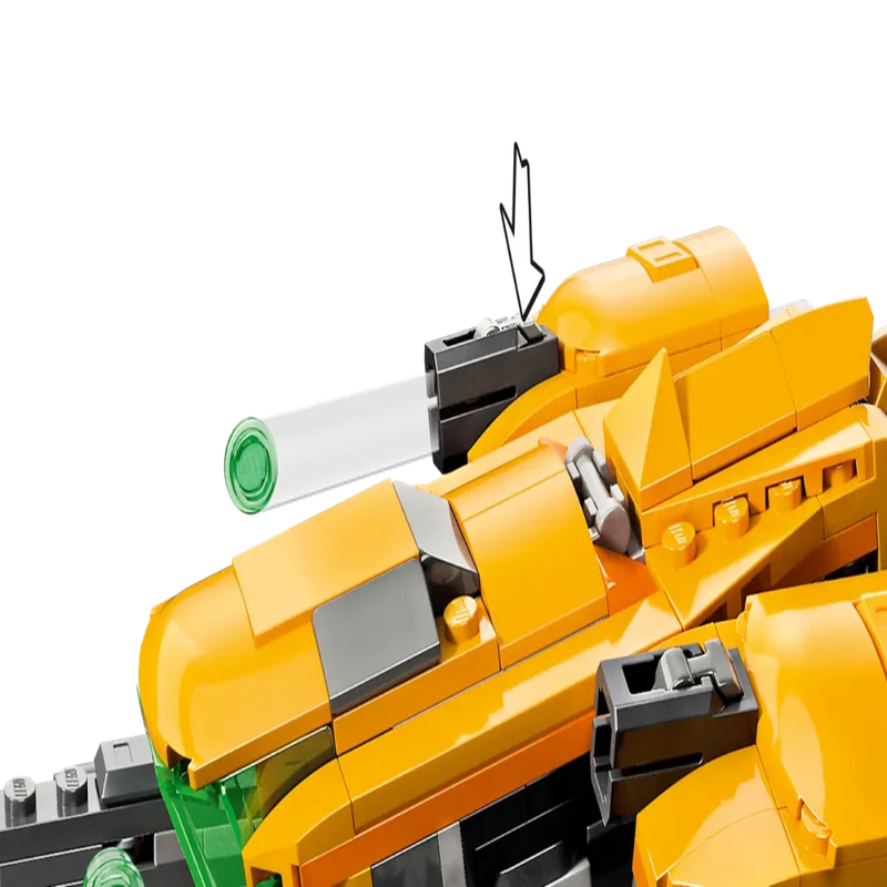 LEGO 76254 Marvel Baby Rocket's Ship (330 Pieces)