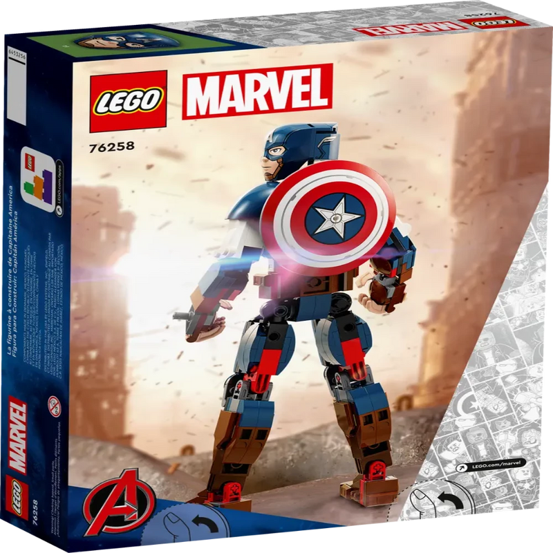 LEGO 76258 Marvel Captain America Construction Figure