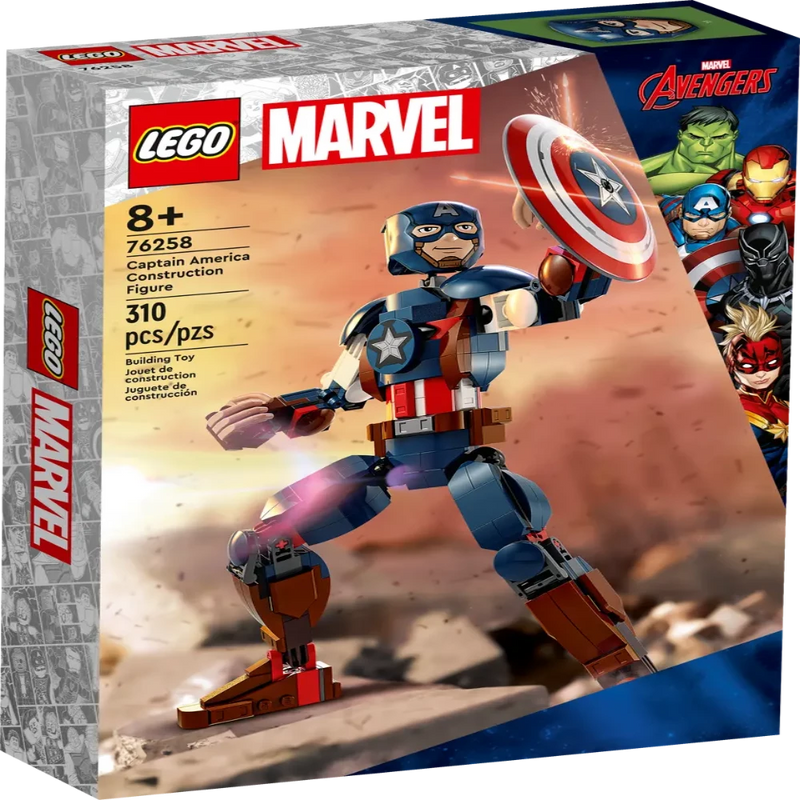 LEGO 76258 Marvel Captain America Construction Figure