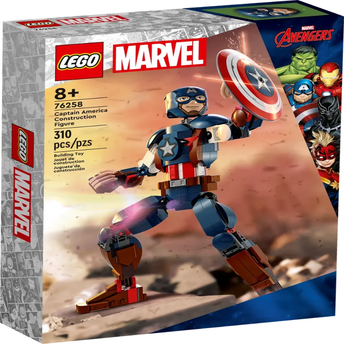 LEGO Super Heroes Marvel Captain America Construction Figure 76258 Building  Set (310 Pieces) - JCPenney