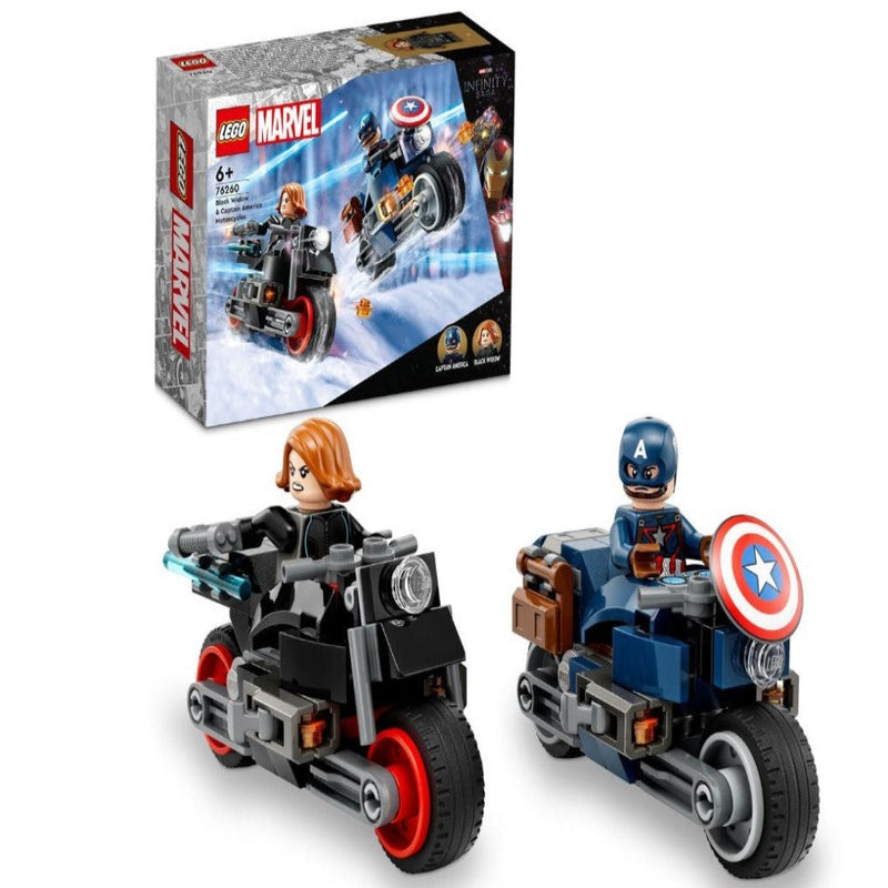 LEGO 76260 Marvel Black Widow & Captain America Motorcycles