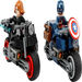 LEGO 76260 Marvel Black Widow & Captain America Motorcycles-Construction-LEGO-Toycra