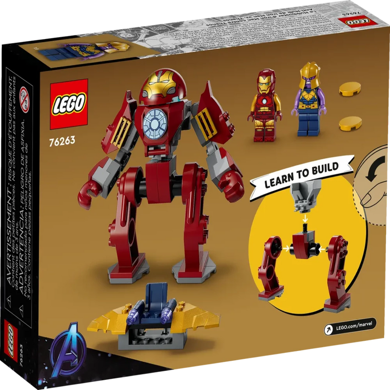 LEGO 76263 Super Heroes Marvel Iron Man Hulkbuster Vs. Thanos