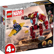 LEGO 76263 Super Heroes Marvel Iron Man Hulkbuster Vs. Thanos