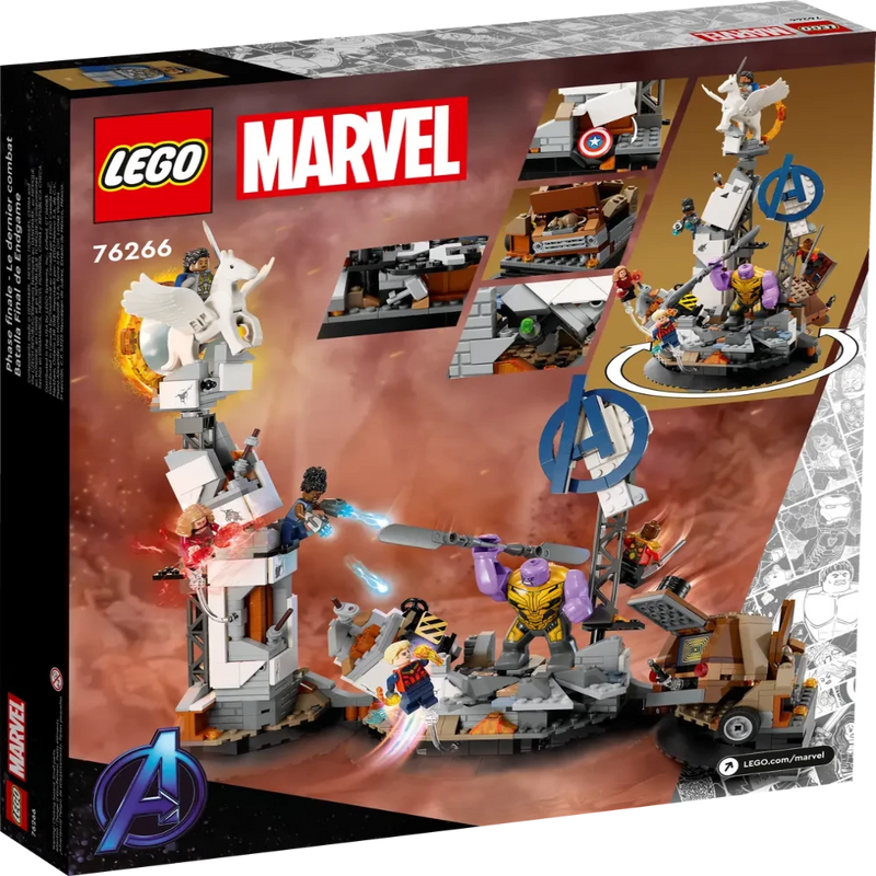 LEGO 76266 Super Heroes Marvel Endgame Final Battle - 794 Pieces-Construction-LEGO-Toycra