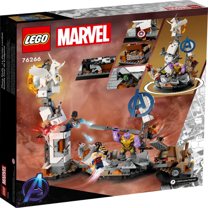 LEGO 76266 Super Heroes Marvel Endgame Final Battle - 794 Pieces-Construction-LEGO-Toycra