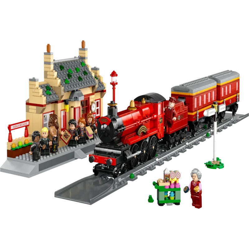 LEGO 76423 Harry Potter Hogwarts Express Train Set with Hogsmeade Station (1074 Pieces)