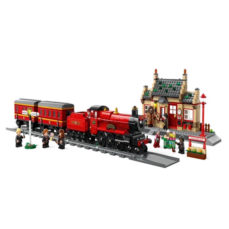 LEGO 76423 Harry Potter Hogwarts Express Train Set with Hogsmeade Station (1074 Pieces)