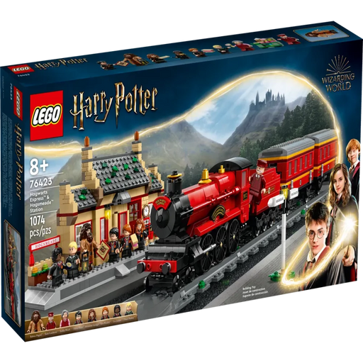 LEGO 76423 Harry Potter Hogwarts Express Train Set with Hogsmeade Station (1074 Pieces)-Construction-LEGO-Toycra
