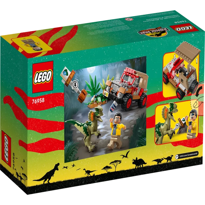 LEGO 76958 Jurassic World Dilophosaurus Ambush