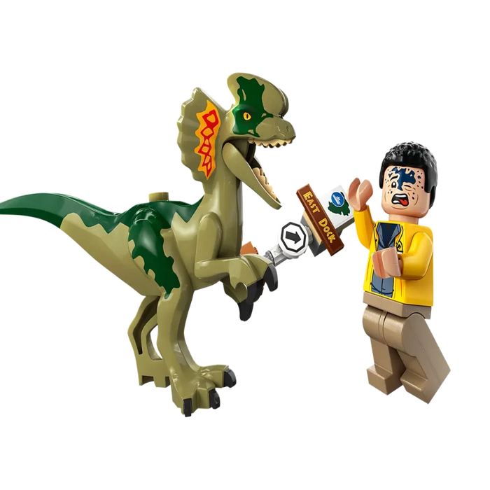 LEGO 76958 Jurassic World Dilophosaurus Ambush-Construction-LEGO-Toycra
