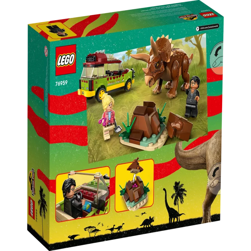 LEGO 76959 Jurassic World Triceratops Research