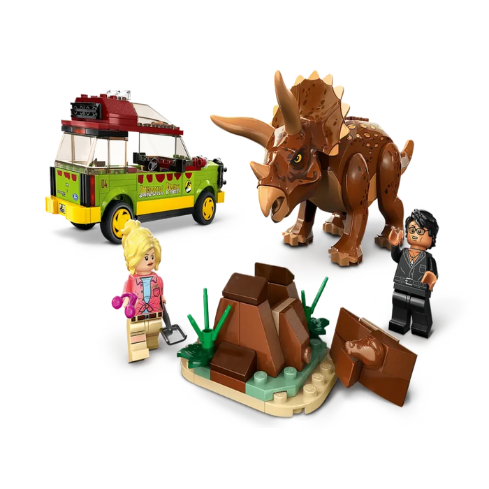 LEGO 76959 Jurassic World Triceratops Research-Construction-LEGO-Toycra