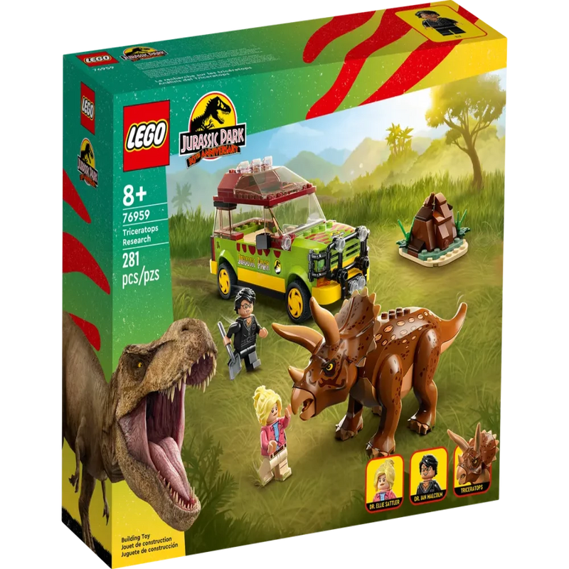 LEGO 76959 Jurassic World Triceratops Research