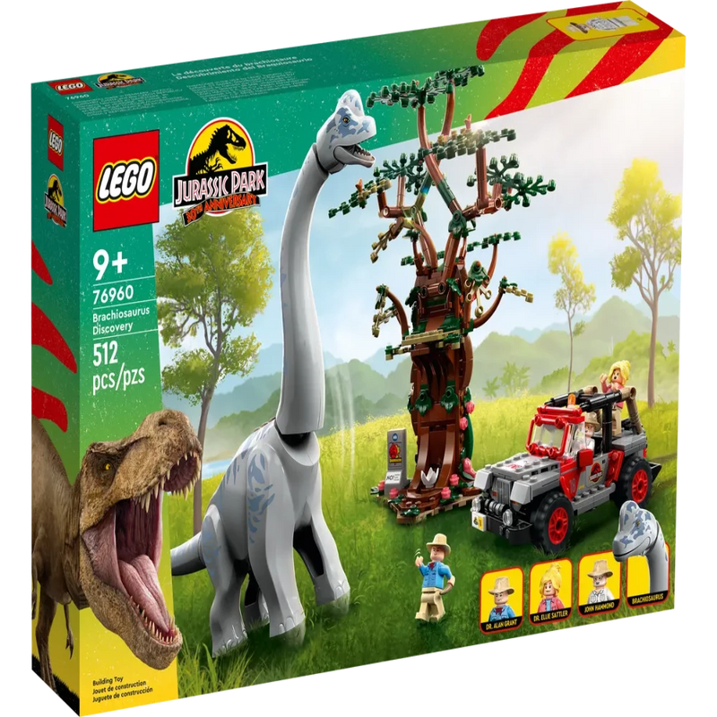 LEGO 76960 Jurassic World Brachiosaurus Discovery - 512 Pieces