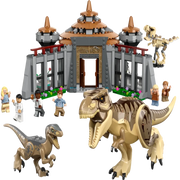 LEGO 76961 Jurassic World Visitor Center :T. rex & Raptor Attack - 693 Pieces