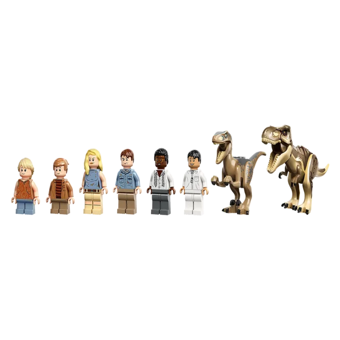 LEGO 76961 Jurassic World Visitor Center :T. rex & Raptor Attack - 693 Pieces-Construction-LEGO-Toycra