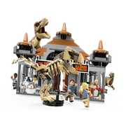 LEGO 76961 Jurassic World Visitor Center :T. rex & Raptor Attack - 693 Pieces