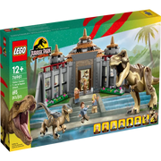 LEGO 76961 Jurassic World Visitor Center :T. rex & Raptor Attack - 693 Pieces