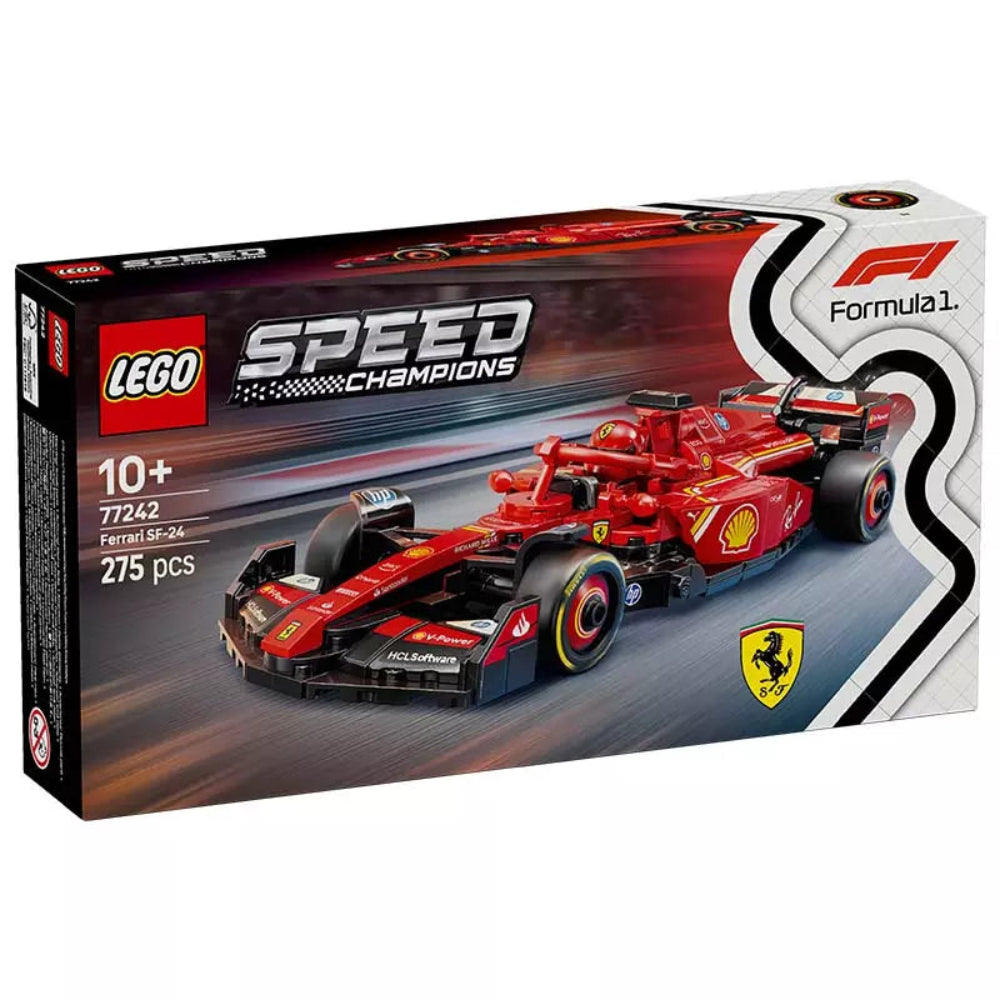 LEGO 77242 Speed Champions Ferrari SF-24 F1 Race Car (275 Pieces)