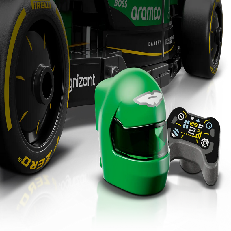 LEGO 77245 Speed Champions Aston Martin Aramco F1 AMR24 Race Car (269 Pieces)