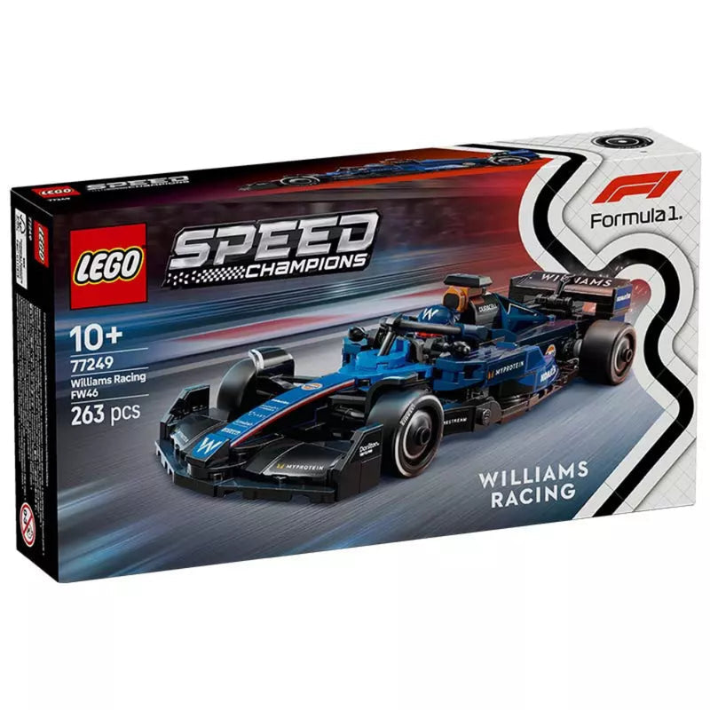 LEGO 77249 Speed Champions Williams Racing FW46 F1 Race Car (263 Pieces)