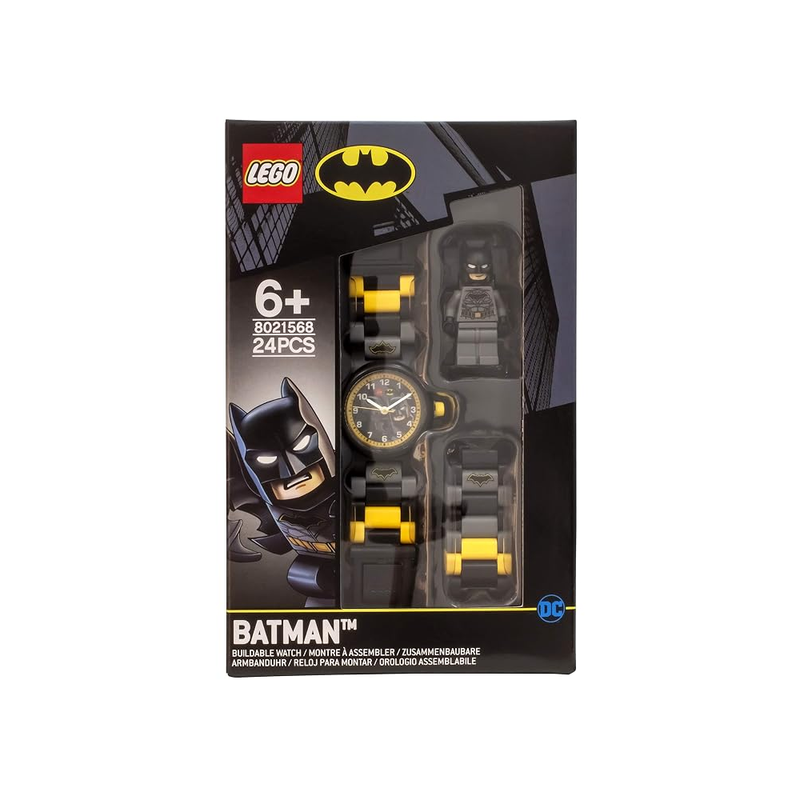 LEGO 8021568  Batman Buildable Kids Watch - Black