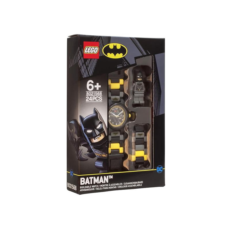LEGO 8021568  Batman Buildable Kids Watch - Black