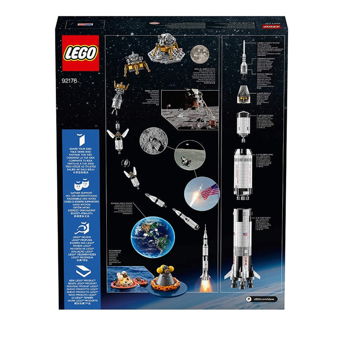 LEGO 92176 Ideas NASA Apollo Saturn V-Construction-LEGO-Toycra