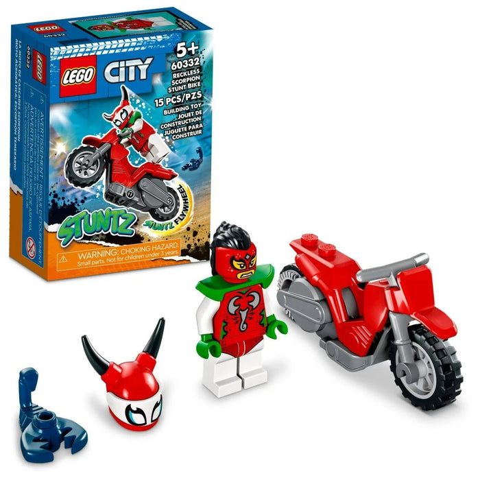 LEGO City 60332 Reckless Scorpion Stunt Bike-Construction-LEGO-Toycra