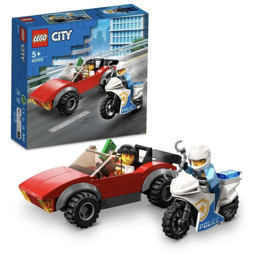 LEGO City 60392 Police Bike Car Chase-Construction-LEGO-Toycra
