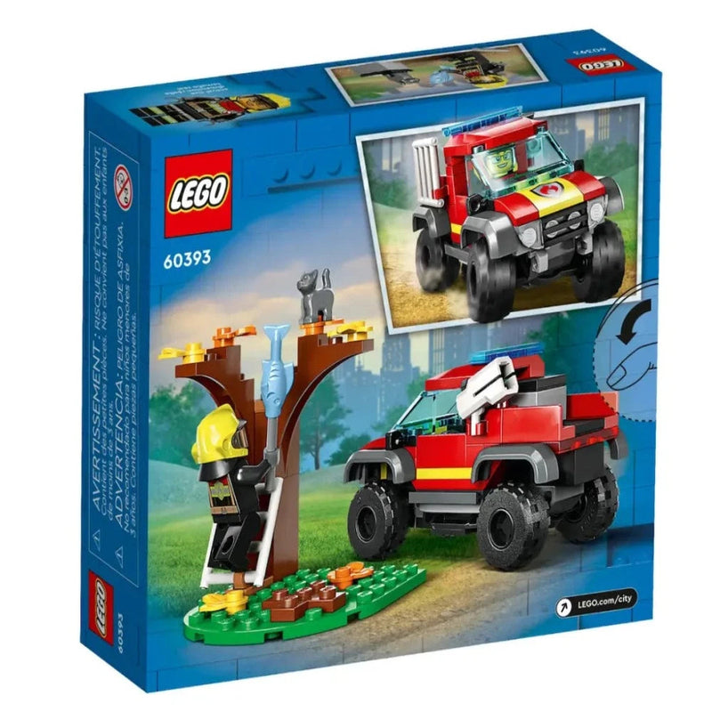 LEGO City 60393 4x4 Fire Truck Rescue