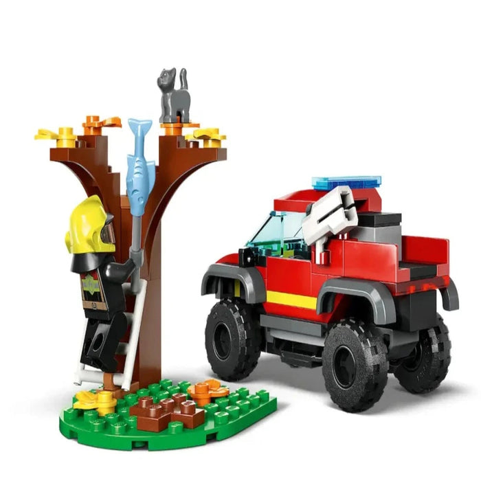 LEGO City 60393 4x4 Fire Truck Rescue — Toycra - Main Image