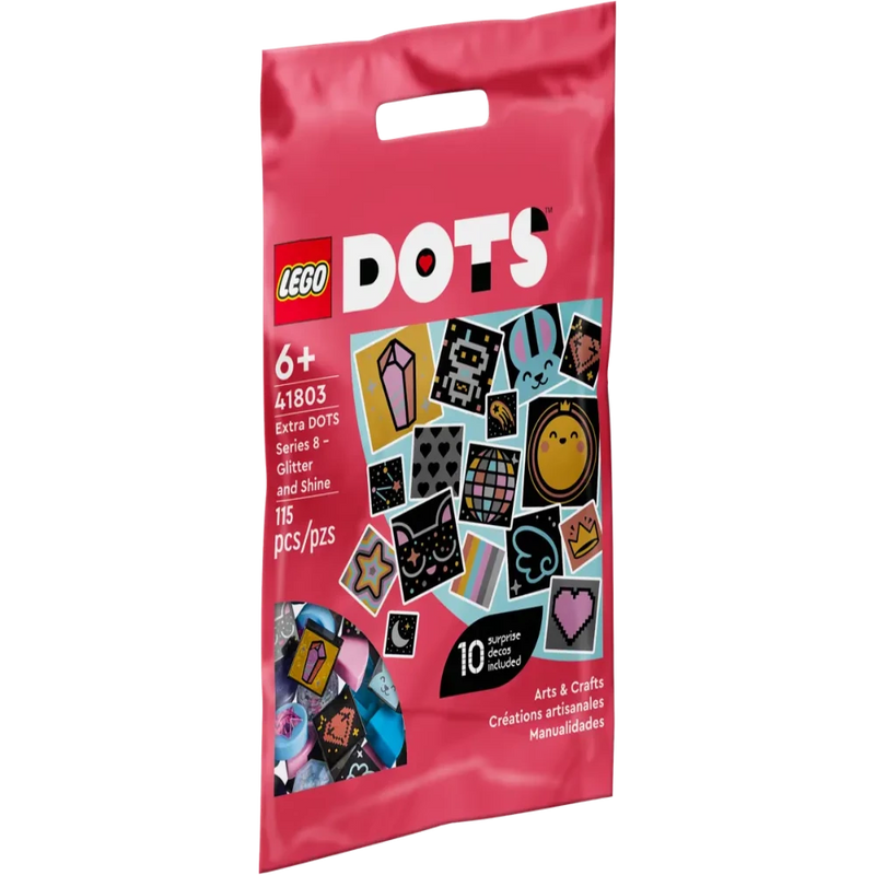 LEGO DOTS 41803 Extra DOTS Series 8 – Glitter and Shine-Construction-LEGO-Toycra