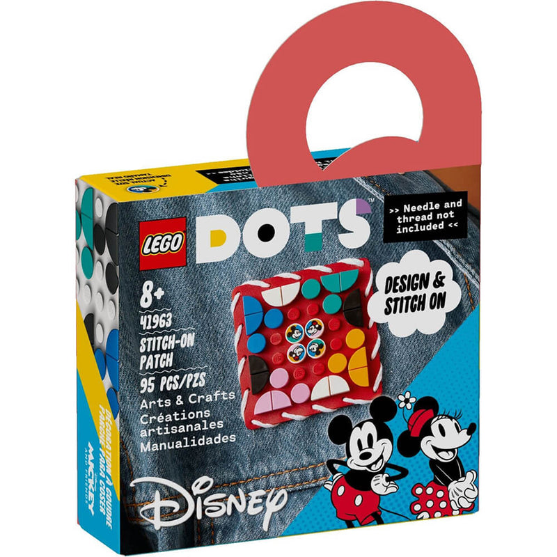 LEGO DOTS 41963 Mickey Mouse & Minnie Mouse Stitch-on Patch