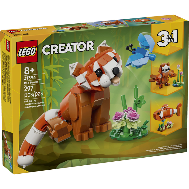 Lego 31394 Cute Animals: Red Panda (297 pcs)