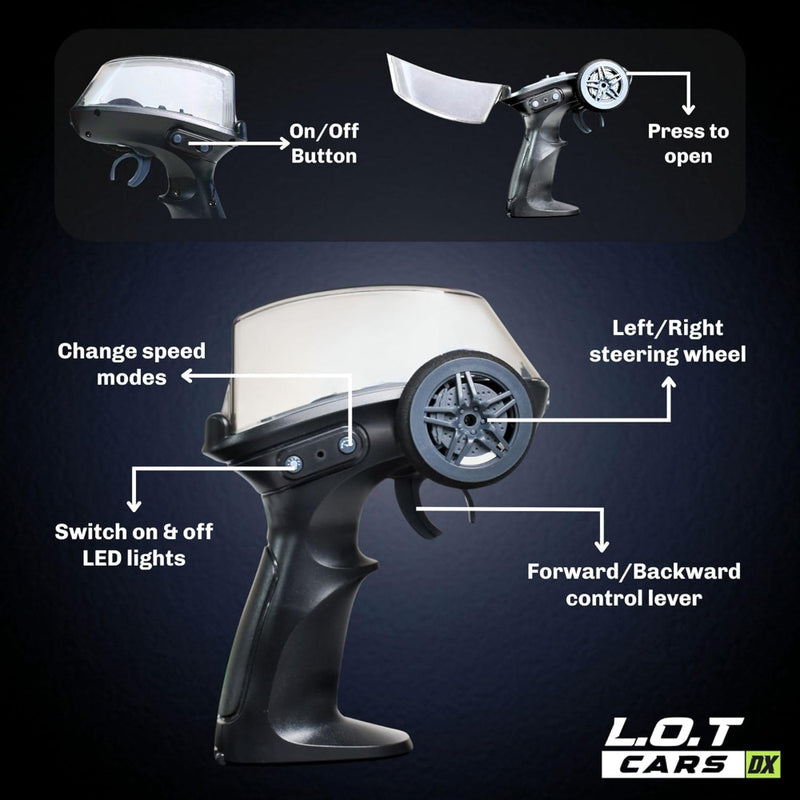 L.O.T Cars Dash Remote Control Car Toy