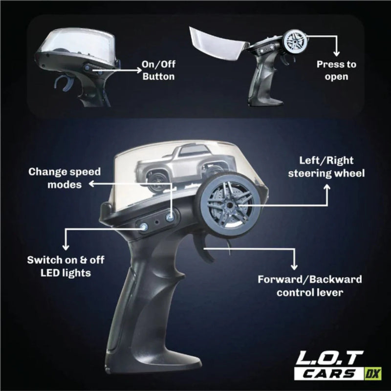 L.O.T Cars Dash Remote Control Car Toy
