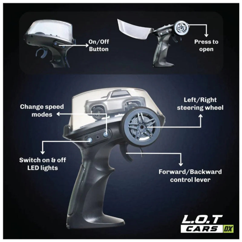 L.O.T Cars Dash Remote Control Car Toy